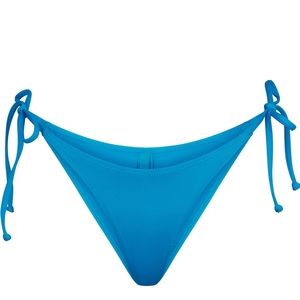 SKIMS BLUE Tie Bikini Bottoms